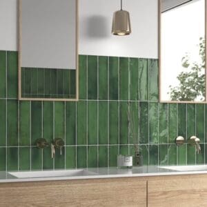 Wandtegel Zenya Groen 7,5x30 - Afbeelding 4