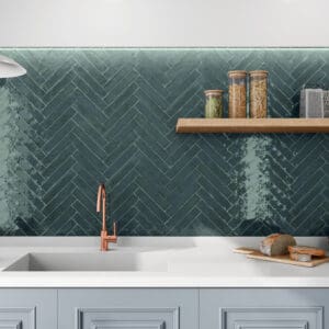 Wandtegel San Remo Turquoise 5x25 - Afbeelding 5