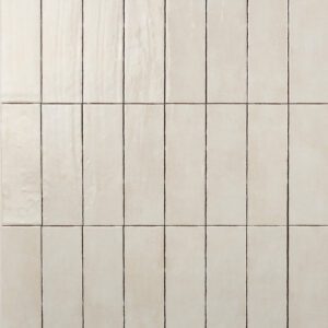 Wandtegel Handvorm Memory Crema Glans 7,5x22,5