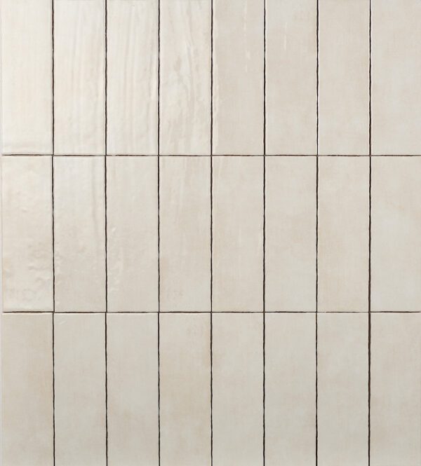 Wandtegel Handvorm Memory Crema Glans 7,5x22,5