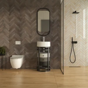 Wandtegel Oxford Taupe 6x25