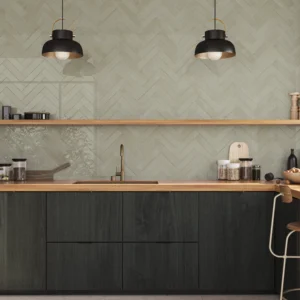 Wandtegel Oxford Sage 6x25