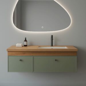 Organo LED Spiegel 100x75 – Dimbaar met Verwarming