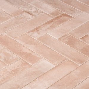 Wandtegel Brunei Rosa 6,5x25