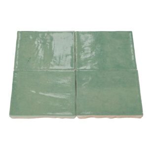 Wandtegel Talya Sage glossy 10x10
