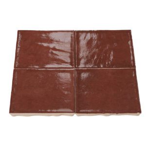 Wandtegel Talya Bordeaux glossy 10x10