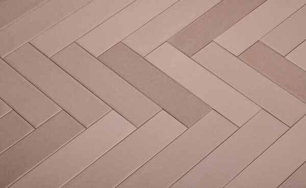 Wandtegel Tempo Rosa 6,5x25