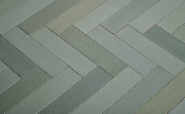 Wandtegel Tempo Sage groen 6,5x25