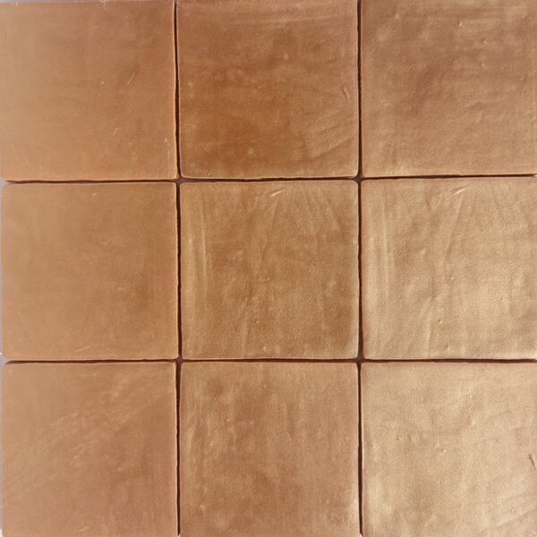 Wandtegel Goud Metallic 13x13