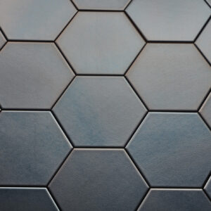 Wandtegel Hexagon Onda platinum - Afbeelding 2